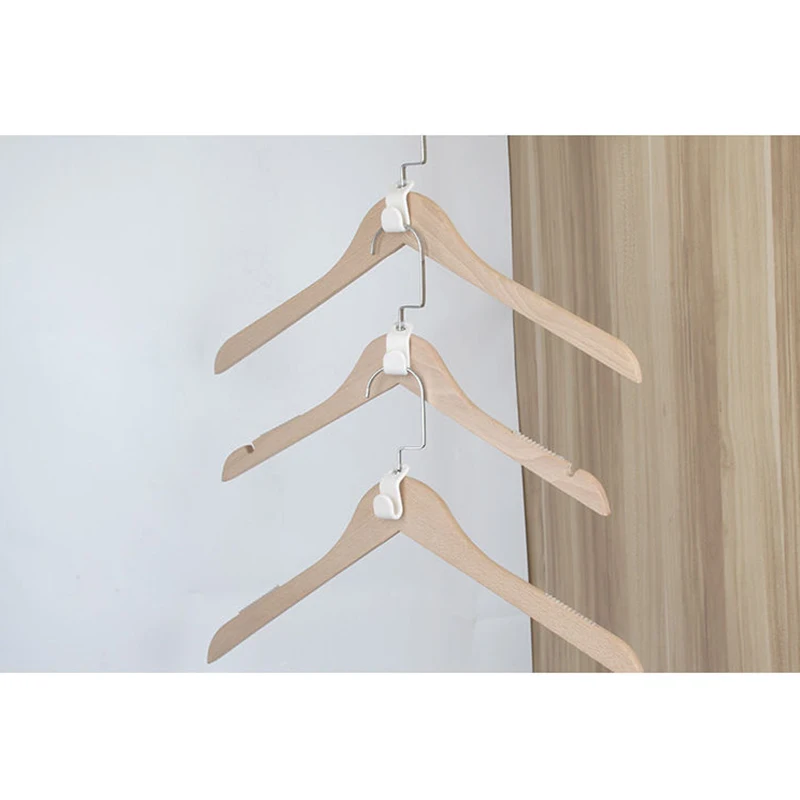 

Clothes Hanger Connector Hooks Cascading Clothes Hangers Space Saving Organizer 1/10pcs LB88