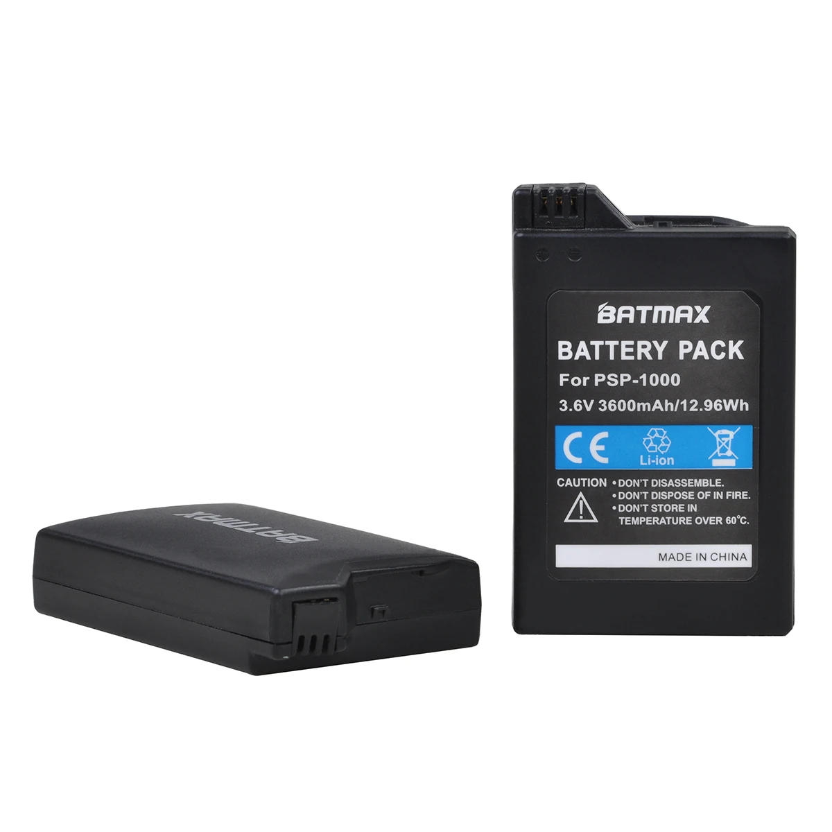 2Pcs 3600mAh PSP1000 Battery + Fast LED Charger for PSP 1000 PSP-110 Console Gamepad | Электроника