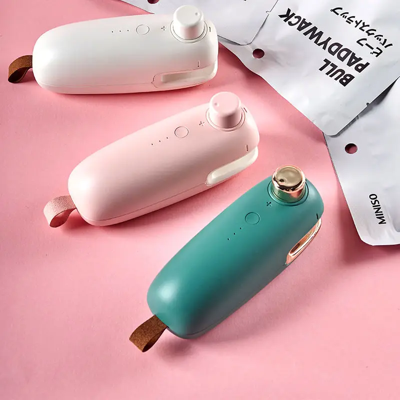 

Домашняя упаковочная машина портативная нагревательная USB зарядка упаковочная машина ручная вакуумная пищевая пластиковая упаковка запеч...
