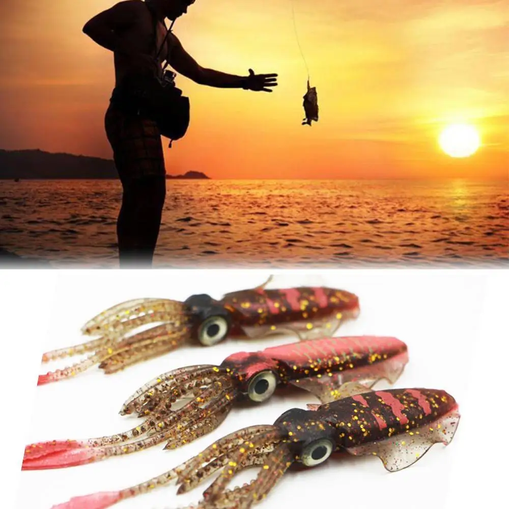 Искусственная наживка рыболовная Мягкая приманка 12 см Крючок для наживки