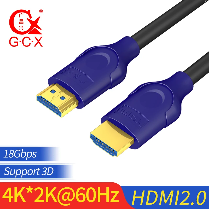 Высокоскоростной кабель-удлинитель GCX HDMI 2 0 с Ethernet 4K 60 Гц для разветвителя PS4 Xiaomi TV