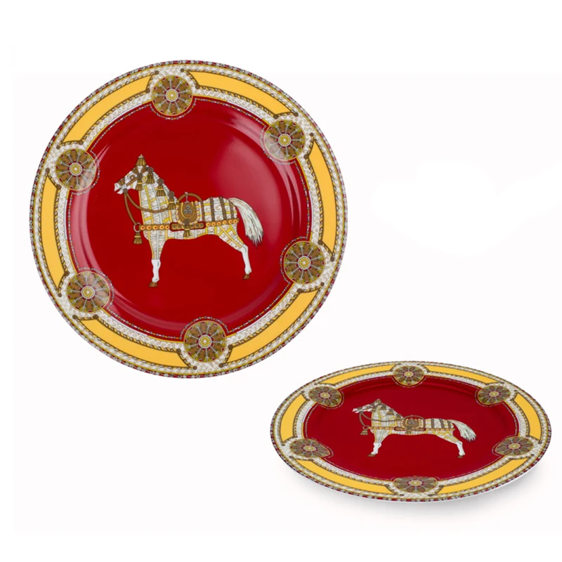 Первоклассные европейские костяные китайские западные блюда для бифштекса