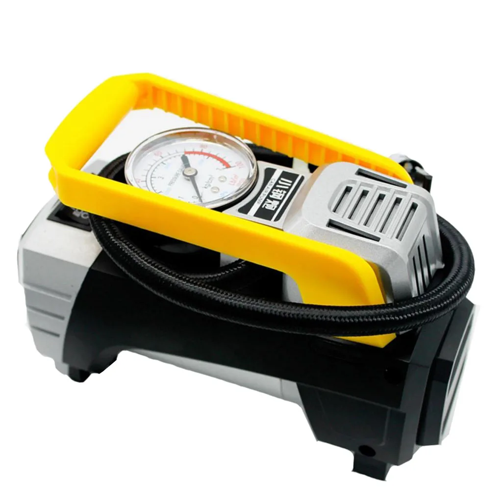 Электрический насос для накачивания шин портативный воздушный компрессор 12 В