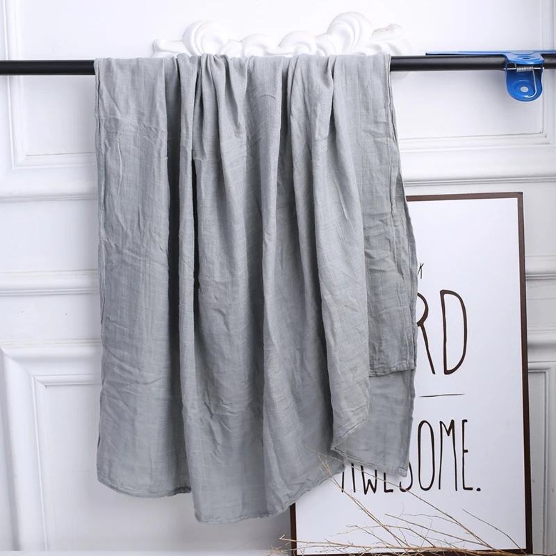 

120x120cm Baby Stroller Blanket Soft Gauze Infant Newborn Swaddle Wrap Sleepsack Drop Shipping
