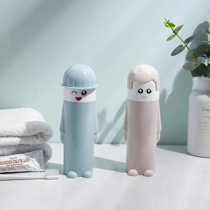 Чехол для зубных щеток мальчиков и девочек портативный держатель колпачок в