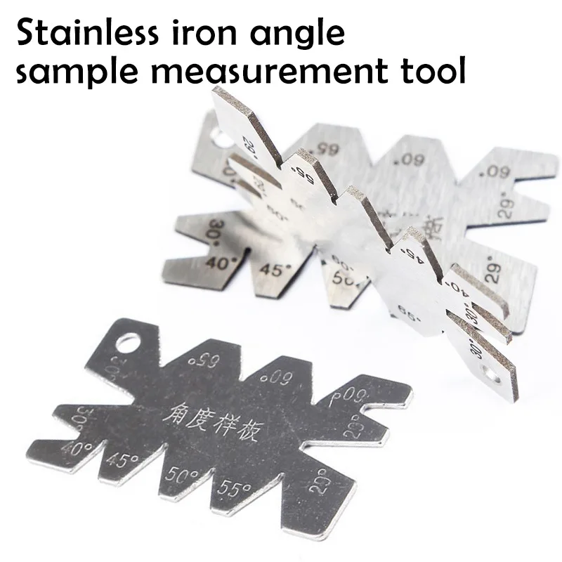 

Stainless Steel Screw thread Cutting angle gage Gauge Measuring Tool