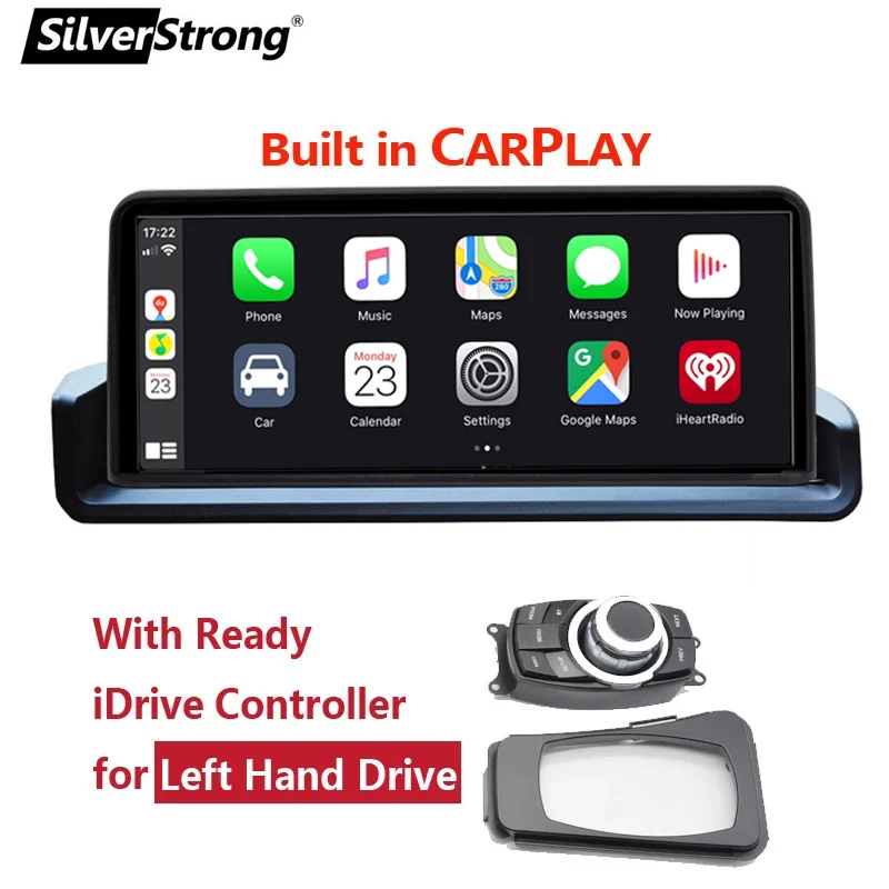 CarPlay Android Multimedia Player Car Radio For BMW  E90 E91 E92 E93 320/325/330/M3,iDrive Support,LHD
