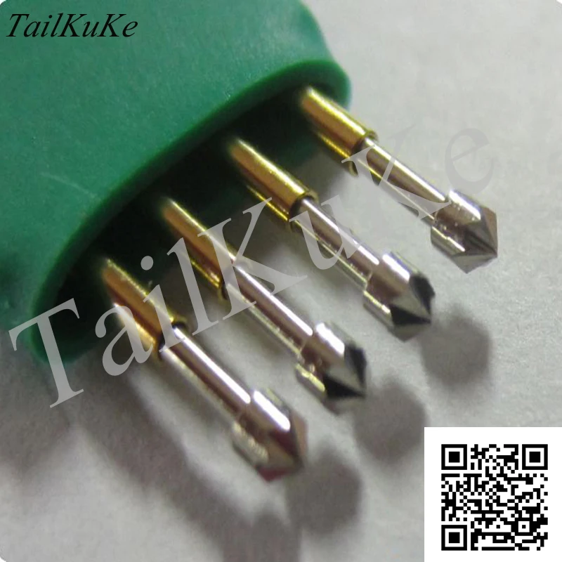 

STC Burn Download Line Thimble 2.0mm-4P Write Program Probe Test Needle Spring Pin 4 Feet
