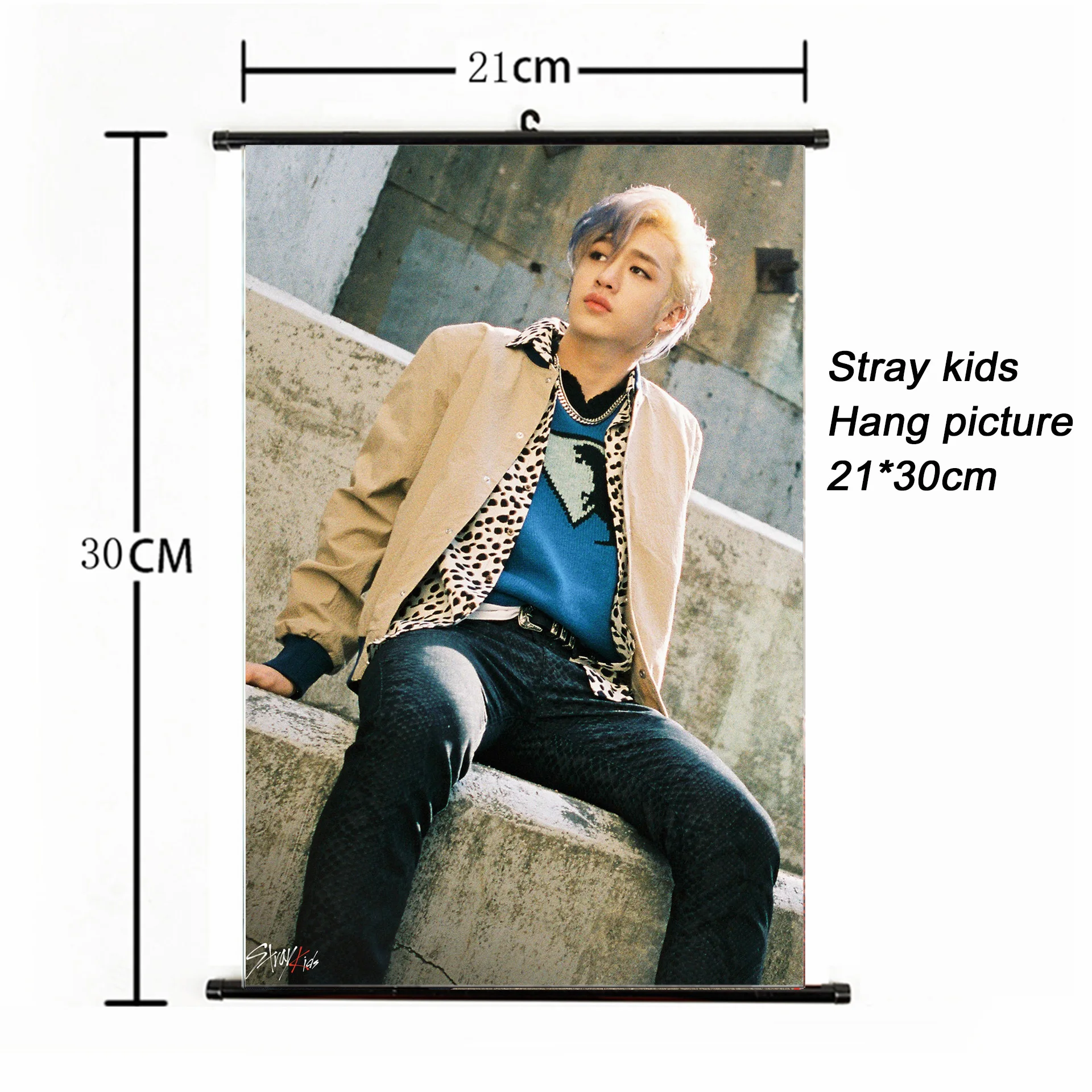 Модный Kpop Stray Kids have picture 21*30 см плакат stray kids MIROH альбом Фотокарта для фанатов Коллекция корейский Канцелярский набор