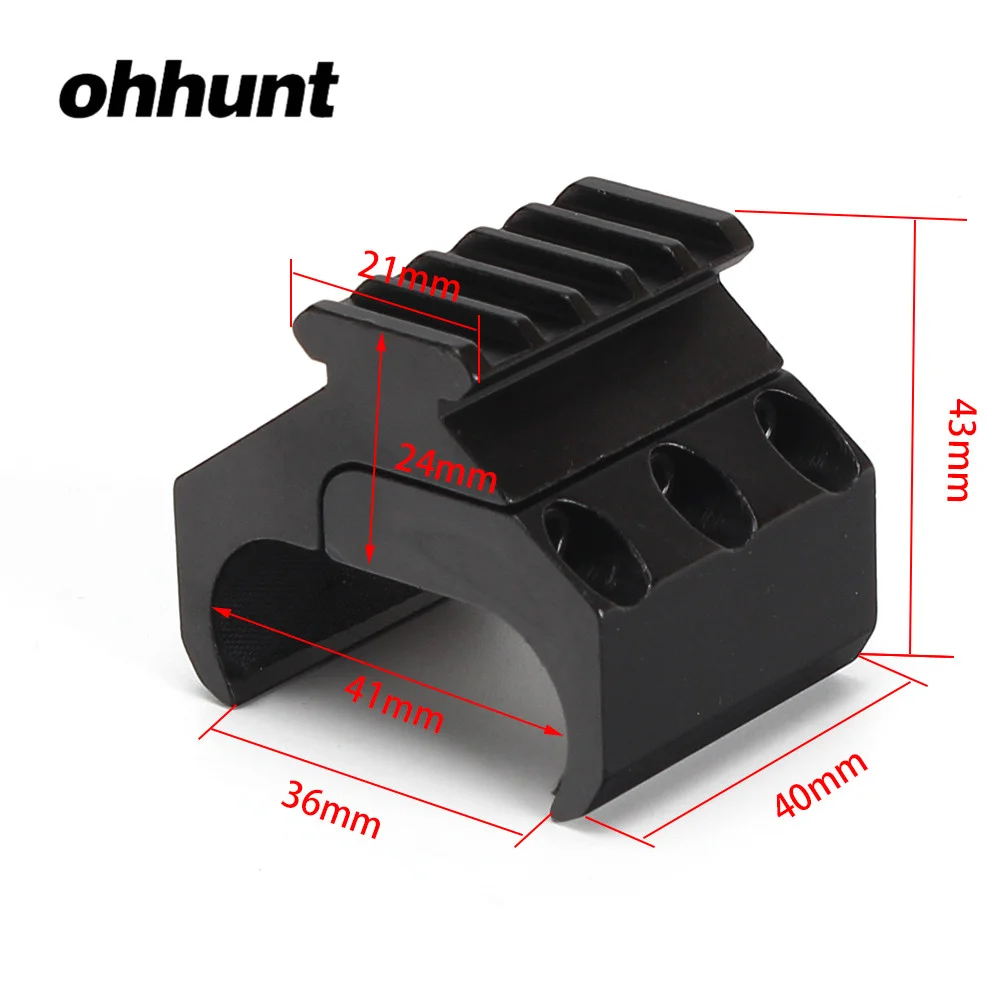Охота ohhunt 20 мм Пикатинни Базовый адаптер винтовка кронштейн для прицела