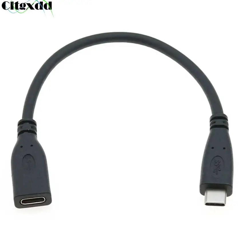 

Удлинительный кабель Cltgxdd, USB 3,1, Type-C, штекер-гнездо, 0,2 м