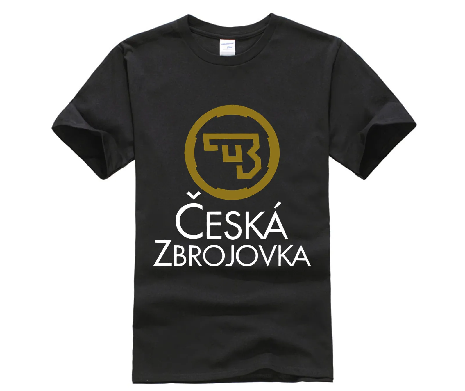 NUOVO CZ США ческа збройовка Le Armi Da Fuoco Pistole Logo Nero футболка S 5XL|Мужские футболки| |