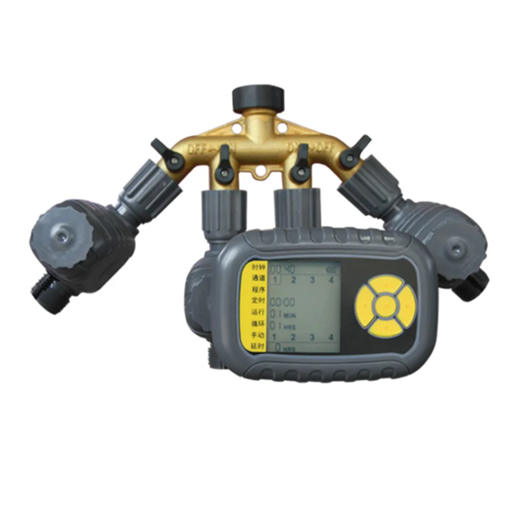 

Hose Faucet Digital Timer Battery Waterproof Garden Irrigation Automatic Timer Delay Function