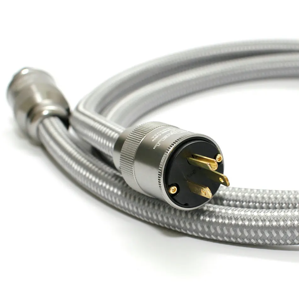 Colleimage KRELL высококачественный Чистый медный CRYO 156 штекер питания Hifi EU Schuko US/EU