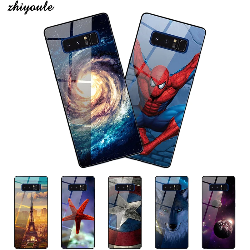 Чехол из закаленного стекла модный роскошный спортивный брендовый чехол для