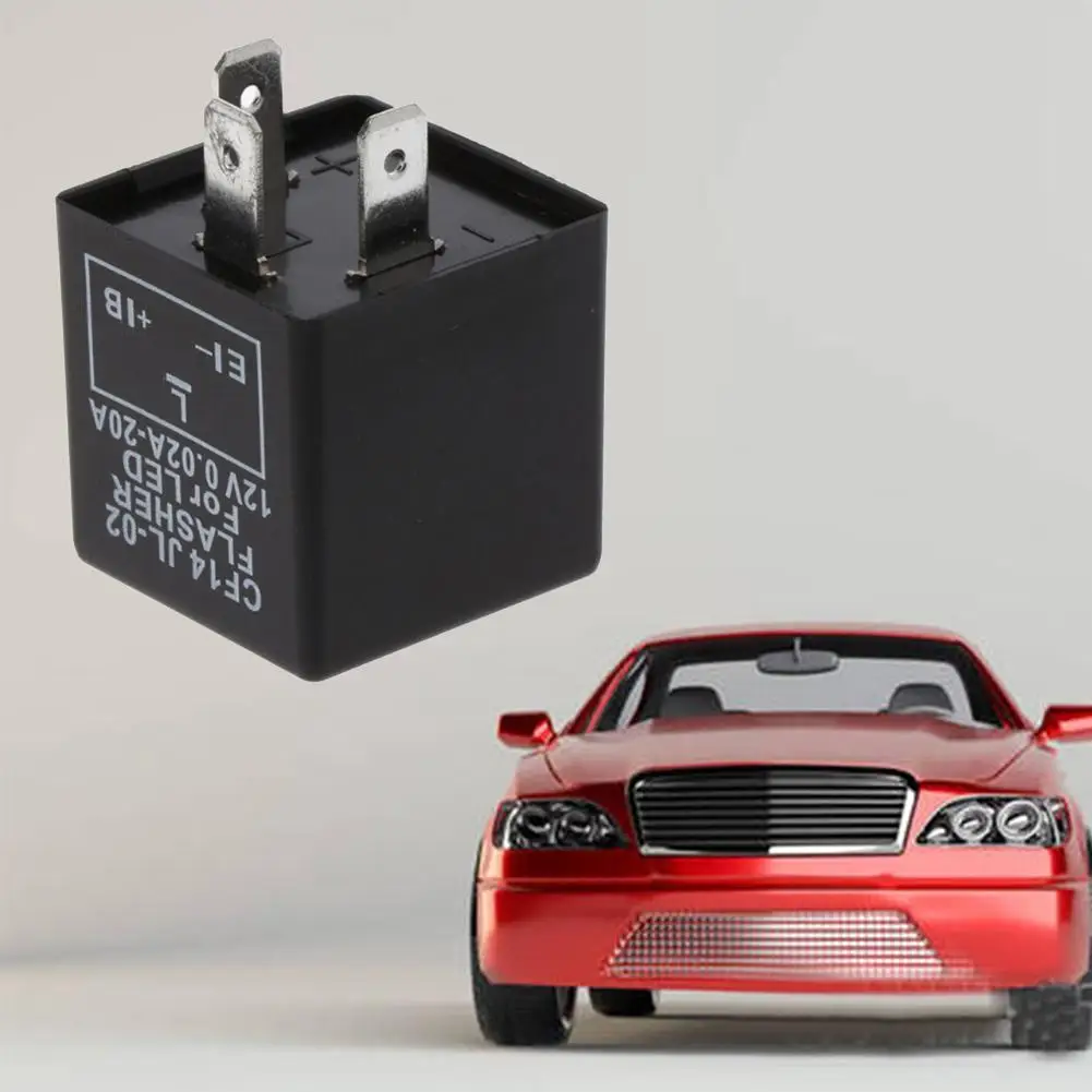 Светодиодное реле с 3 контактами 12 В для автомобилей и мотоциклов электронное