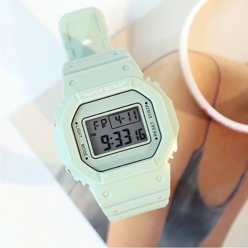 Часы наручные женские кварцевые с силиконовым акриловым браслетом|Женские часы|