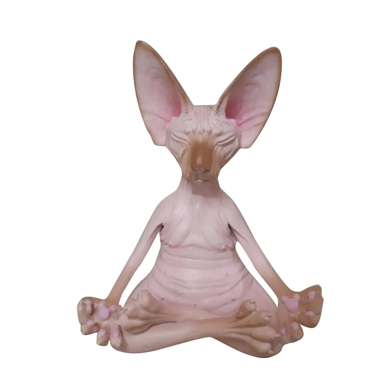 Sphynx Cat раздуманные Коллекционные фигурки миниатюрный Декор ручной работы модель
