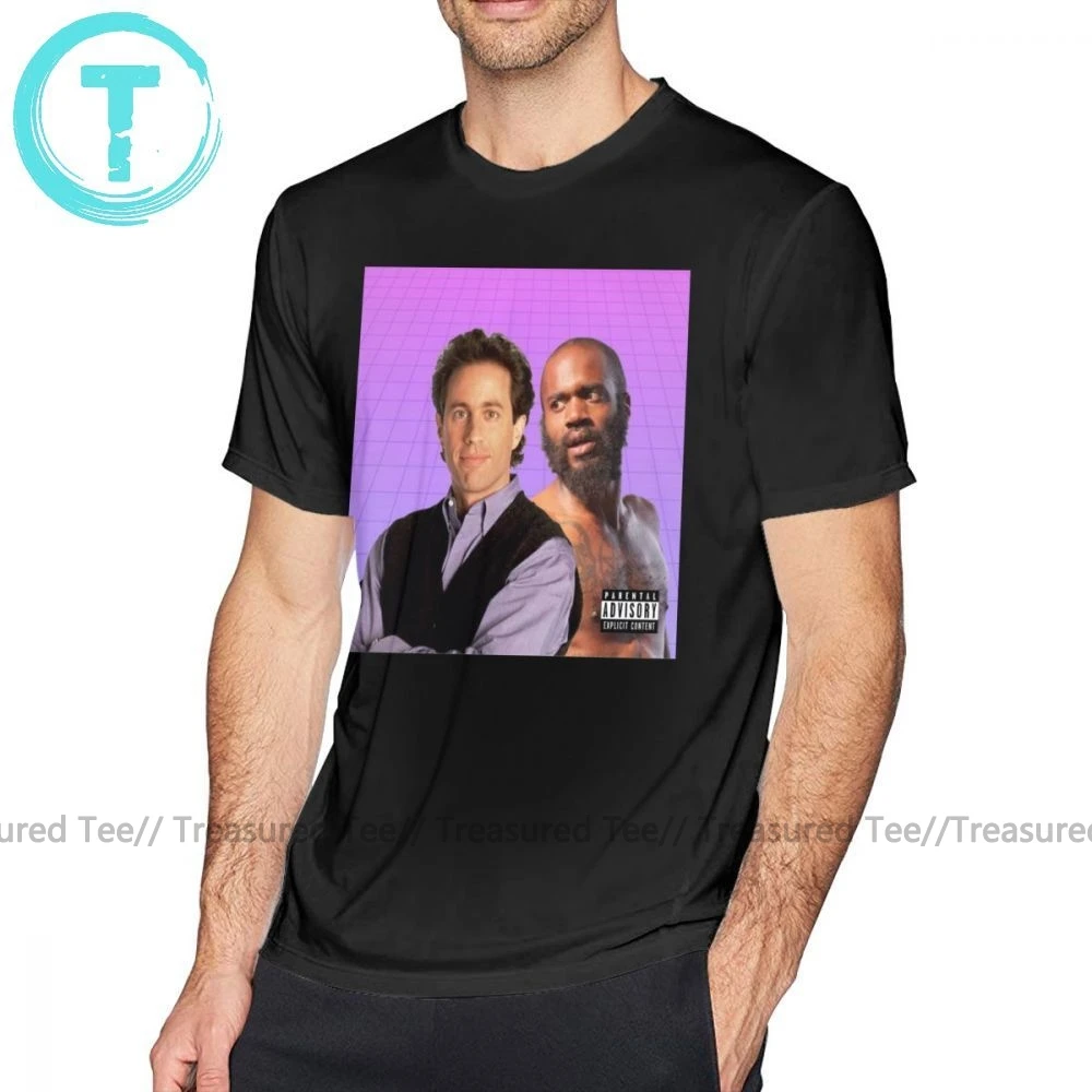 Сайнфелд футболка Deathfeld Топы с графическим принтом больших размеров мужские