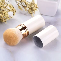 1 piece retractable soft makeup blush brush powder cosmetic adjustable face powder brush kabuki brush top quality brush tools