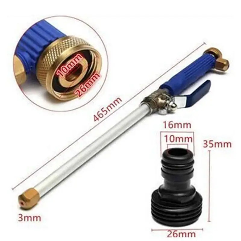 

2021 New High Pressure Power Washer Spray Nozzle Water Hose Wand Attachment