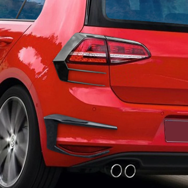 

Сплиттер для заднего бампера VW Golf 7 MK7 GTI R GTD R400 2012-2015, 2 шт.