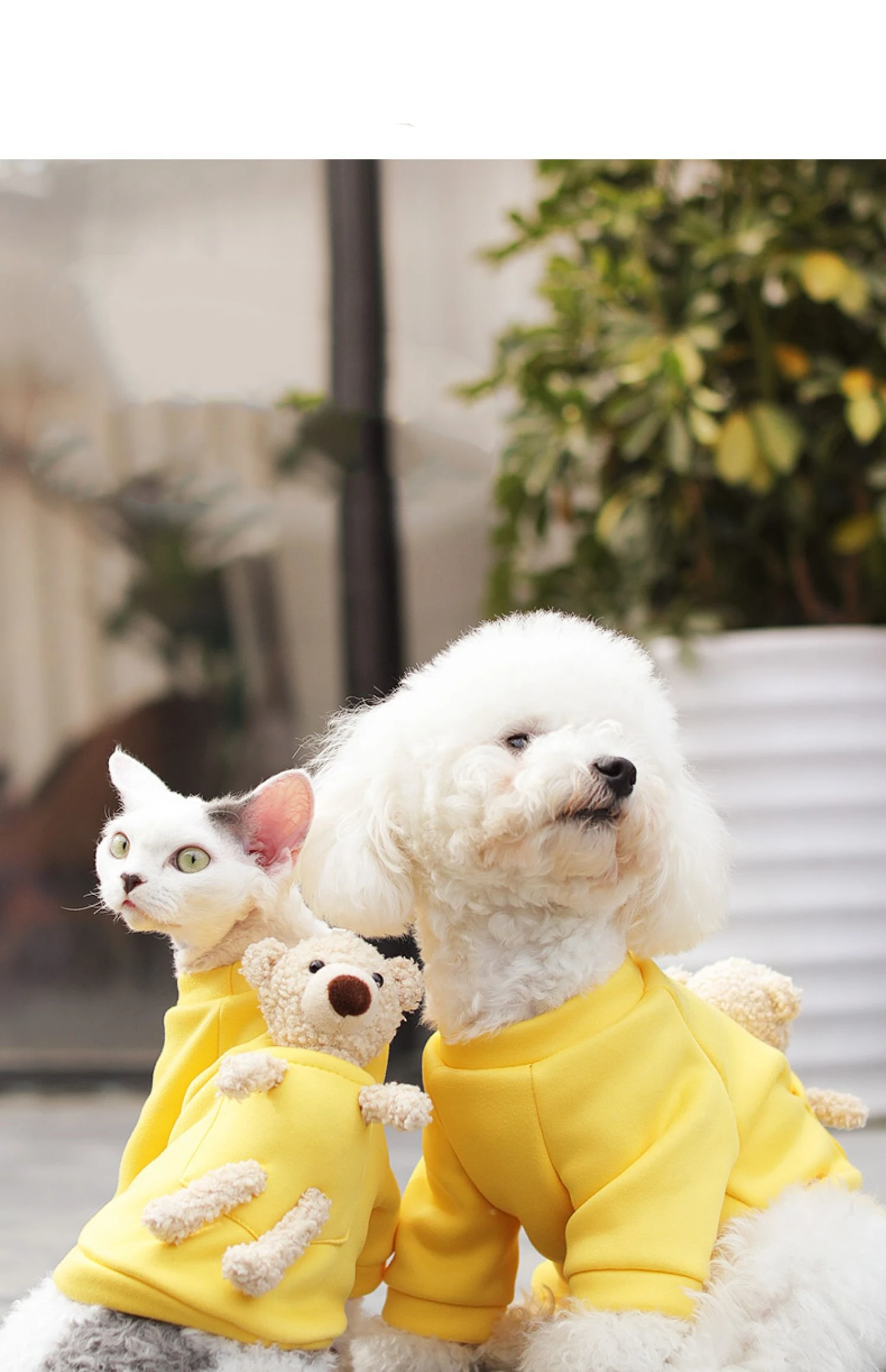 

Cat Velvet Sweaters Winter Dog Fleece Coat Jacket Puppy Clothes Dog Outfit
