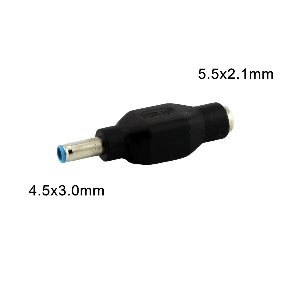 2 шт. адаптер питания постоянного тока 5 5x2 1 мм гнездовой разъем до 4 5x3 0 Штекерный