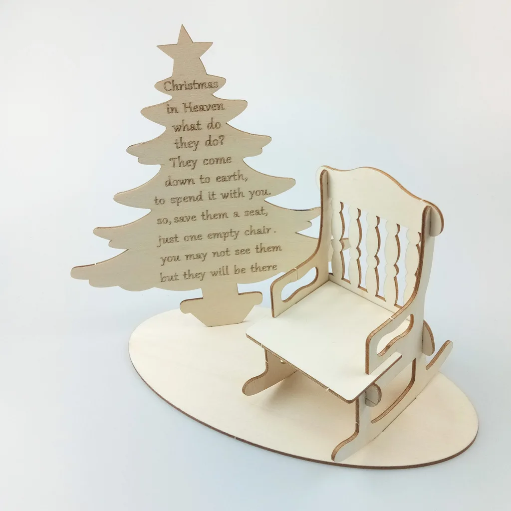 

Christmas Tree Wooden Sign Christmas Holiday Wood Plaque Sign Decorative Table Top Sign Plaque Xmas Party Decoration