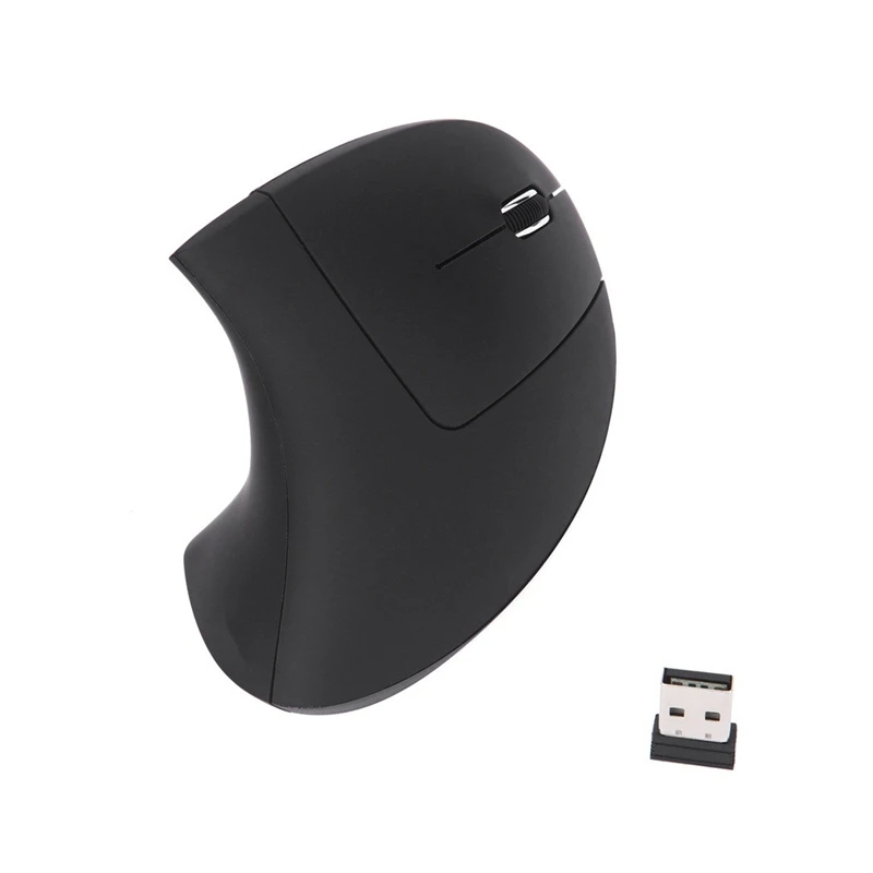 2 4G беспроводная Вертикальная Usb 6 кнопок мышь Эргономичный оптический дизайн 2400