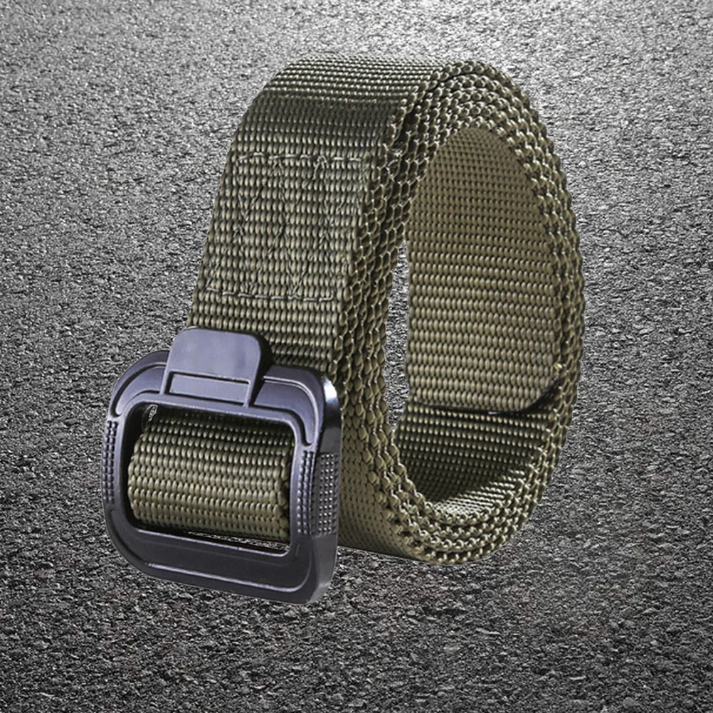 

Мужской наружный ремень с пряжкой, спортивный нейлоновый Повседневный ремень 1,5 дюйма, ремень для альпинизма (зеленый)
