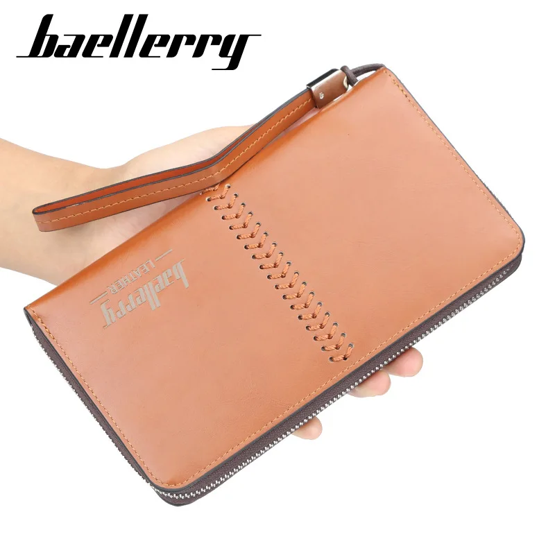 Мужской кошелек роскошный клатч из искусственной кожи мужские кошельки Удобные