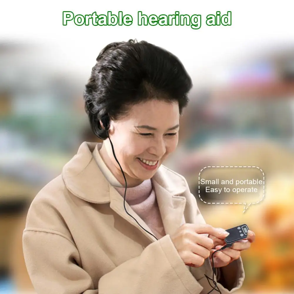 Hight Selling Adjustable Portable Small Sound Amplifier Hearing Aid In Ear Audio Advanced Deaf For ear SF66 | Инструменты