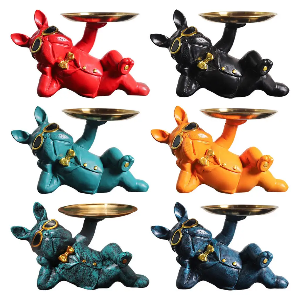 

Настольный контейнер для всякой всячины, статуэтка животного из смолы, ящик для хранения, современные украшения для домашней комнаты