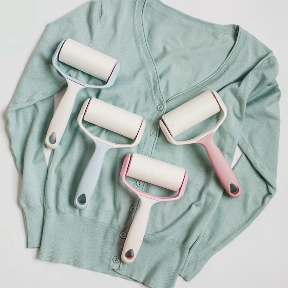 

Лидер продаж, липкий ролик для волос, пластиковый очиститель шерсти, липкий пылесборник, устройство для удаления волос, домашние инструмент...