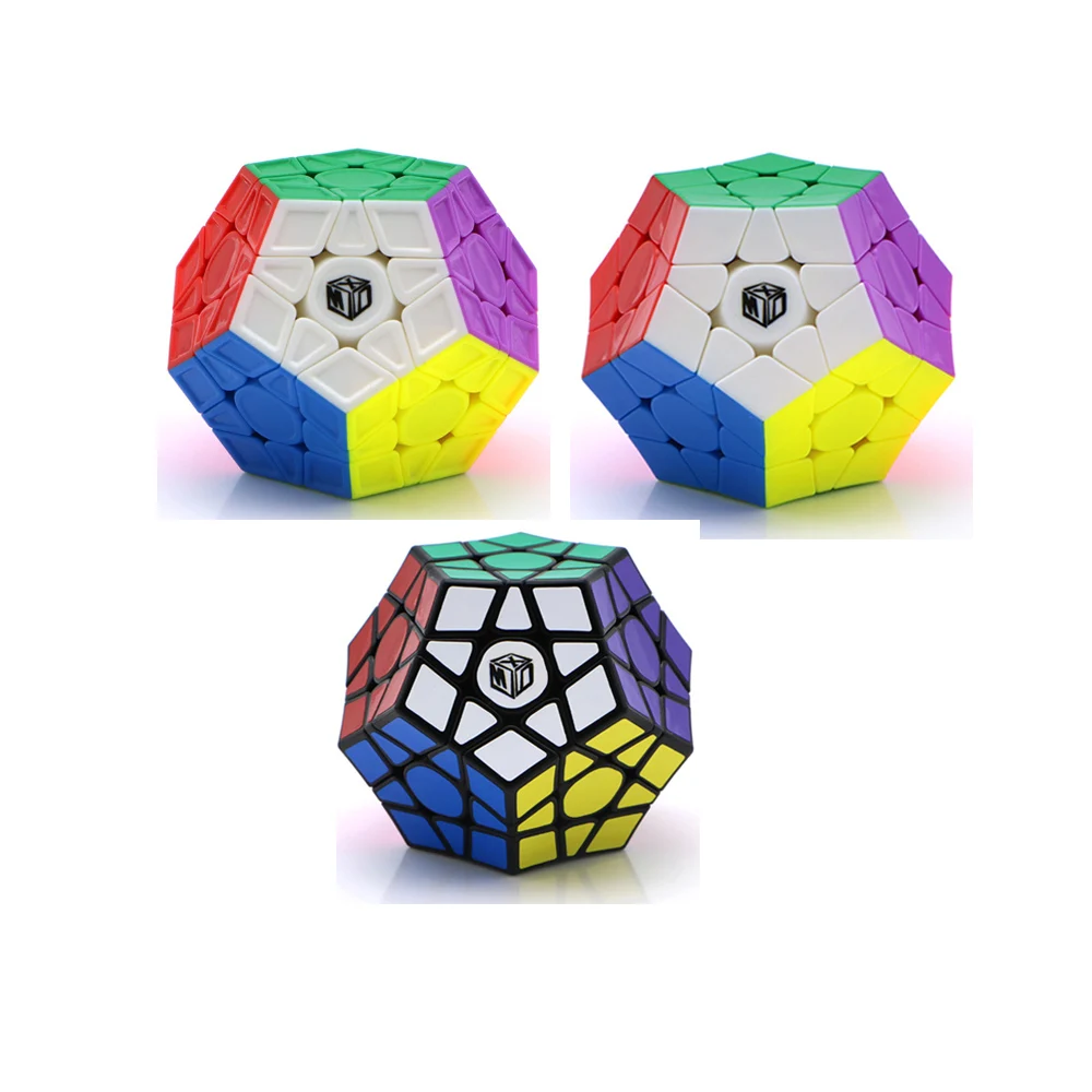 

IQ-Cubes QiYi Galaxy V2 Magnetic Megaminx 3x3 Cube High Speed Cube Puzzle Magic Professional Learning Educational Cubos Toy