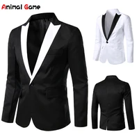 mens splicing suit formal mens jackets autumn 2022 mens business suit full mens wedding suits male jackets and american man