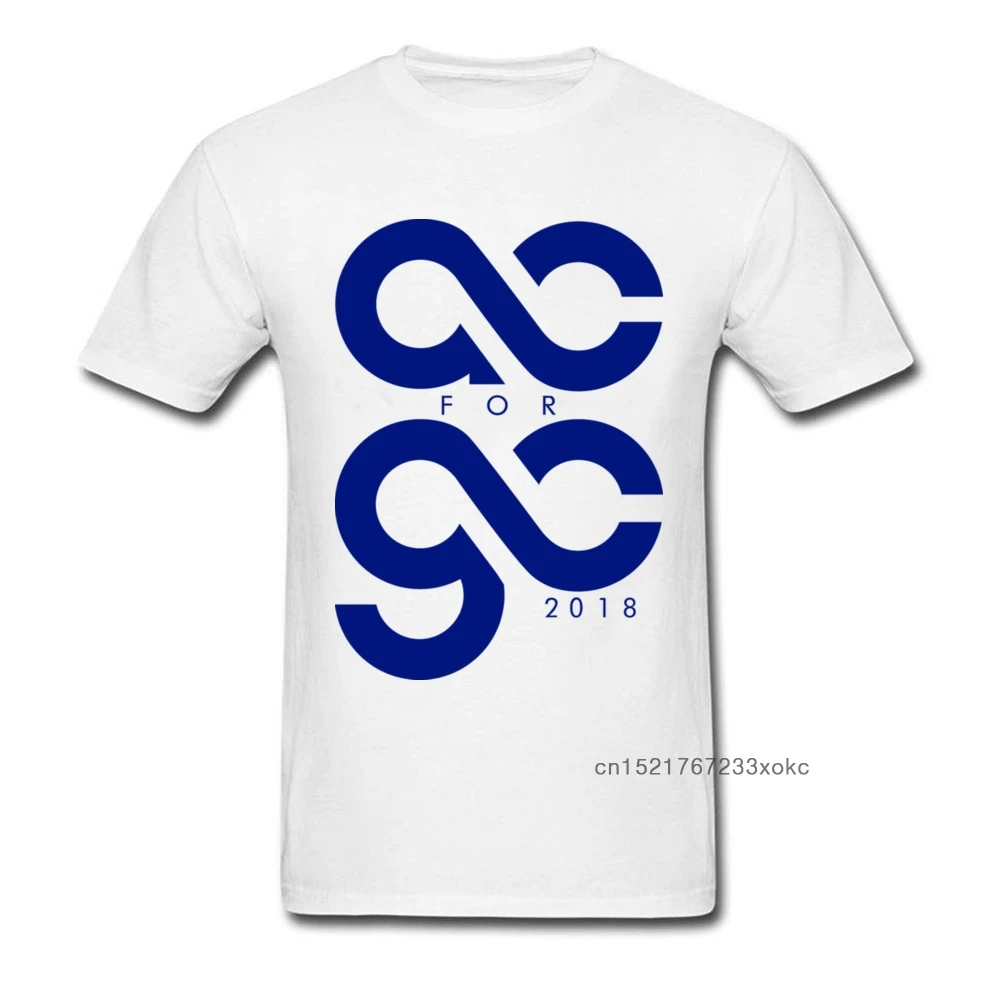 Забавная футболка с круглым воротником AC для GC 2018 100% хлопок мужские топы летняя