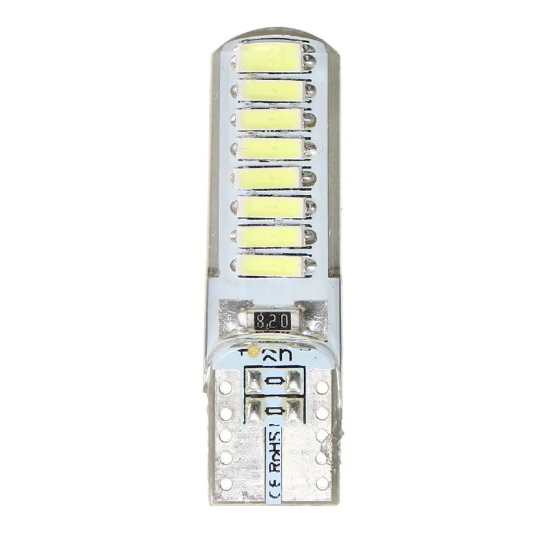 4 шт./лот 194 168 4014 16 SMD кремнезем светодиодный Авто супер яркий белый светильник для