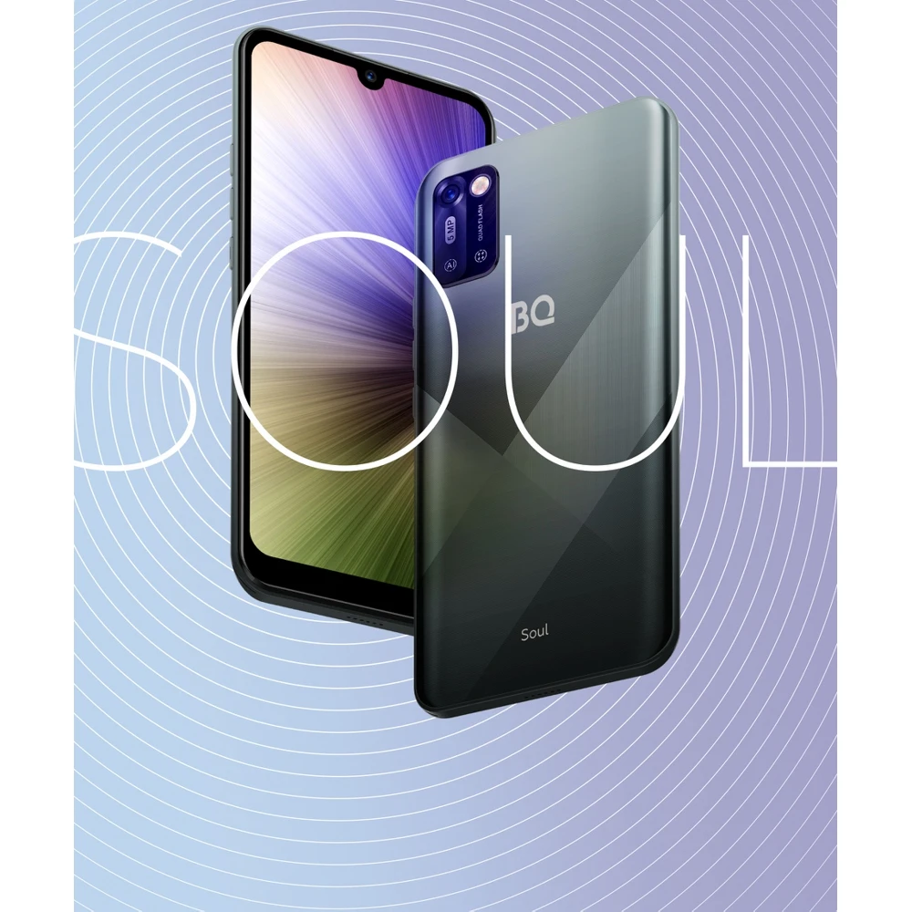 Сотовый телефон BQ 6051G Soul Black-Graphite | Мобильные телефоны и аксессуары