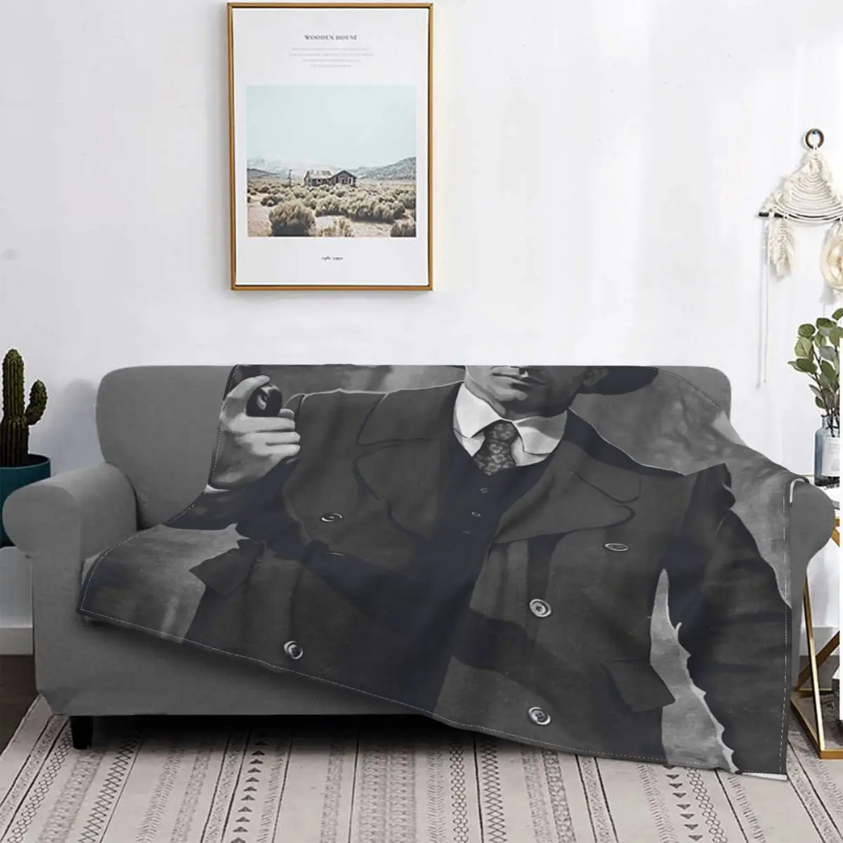 

Manta de la película The intouchables 1987, colcha de cama a cuadros, manta de playa a cuadros, Sudadera con capucha, colcha de