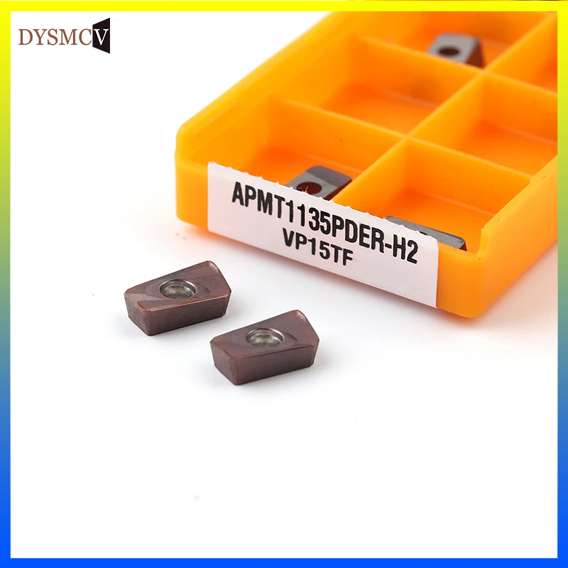 10 шт. APMT1135 PDER M2 VP15TF/APMT1135 H2 VP15TF твердосплавный инструмент для обработки деталей