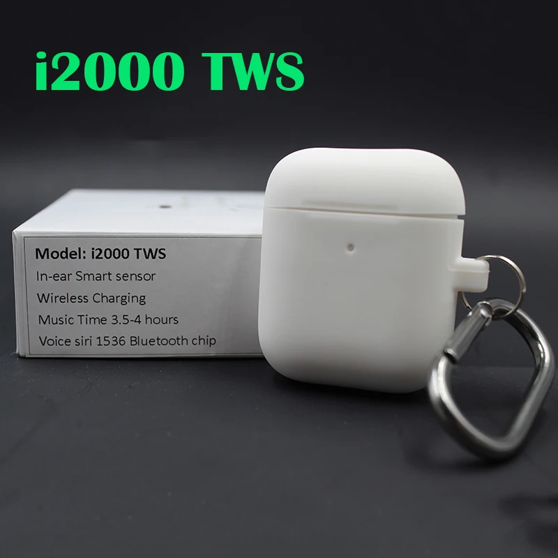 I2000 TWS 1:1 беспроводные наушники вкладыши смарт сенсорные всплывающие Bluetooth 5 0