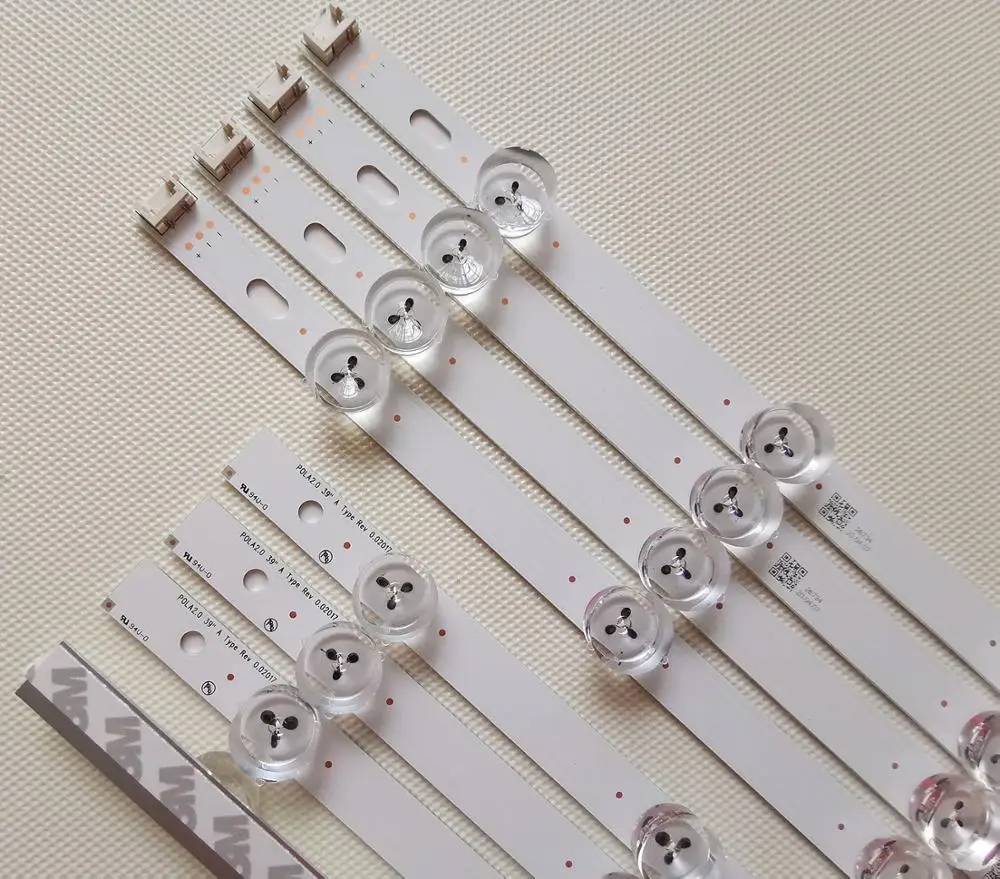 4A + 4B/комплект новый светодиодный экран подсветки для телевизора 39LN5400 39LA6200 LG innotek