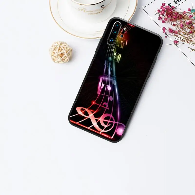 

Music notes Pattern Phone Case for huawei p20 p30 p40 pro mate 10 20 30 pro lite p smart y7 2019 plus nova 3I cases cover