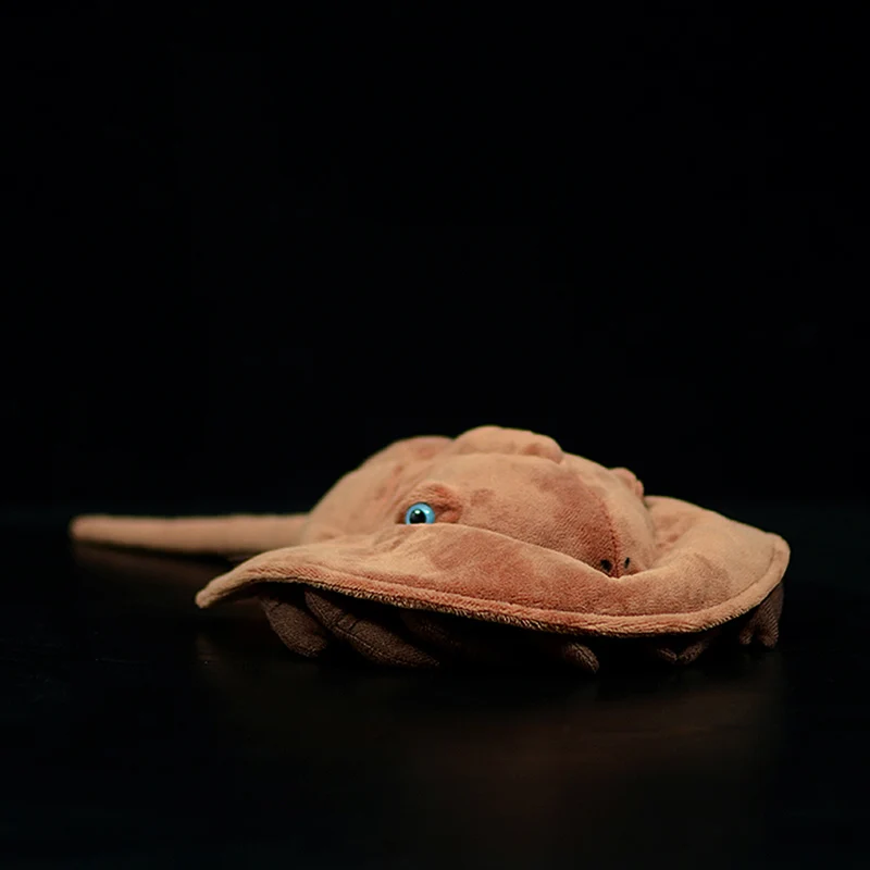 

Simulation Sea Animal Tri-spine Horseshoe Crab Plush Toy Life Cute Soft Tachypleus Tridentatus Fish Doll Kids Birthday Gift