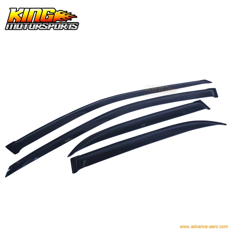 Подходит для 98-02 Honda Accord 4Dr Sedan оконный козырек дефлектор защита от дождя 4 шт.