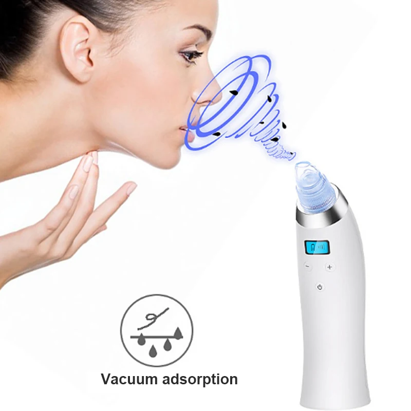 

Hot Multifunction Face Skin Care Blackhead Remover Device Pores Cleaning Tool Rechargeable t6