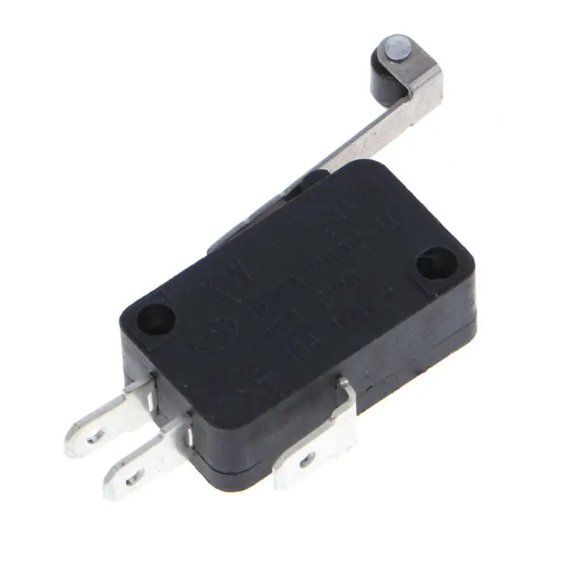 

1X Long Handle New Micro Roller Lever Arm Normally Open Close Limit Switch KW7-2