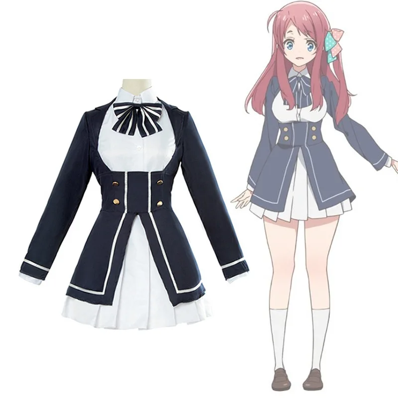 

Аниме зомби земля Сага минимото Сакура косплей костюмы платье полный комплект для женщин для представлений Хэллоуин вечерние НКИ